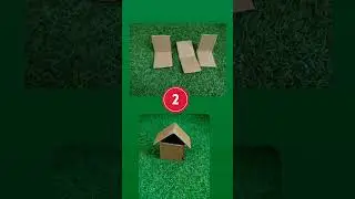 How to make a snow house from a box 