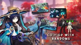 Genshin Impact Domain Of Artifacts With Randoms | Genshin Impact Co-Op | Genshin Impact Domains