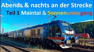 Evenings and nights on the route near Gemünden(M) - Evening light & twilight - Part 1 of 3 - Alex E