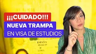 ¡Alerta! 🚨Nuevas Trampas en Visa de Estudios y Formación Profesional en España 😨⚠️