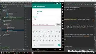 How to Create a Reply Predictive Chat App like Linkedin in Android | (Completion) | Firebase ML Kit