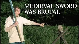 GRUESOME result of medieval SWORD strike on HEAD.