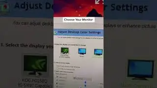 Make Your Monitor More Colorful With This Tip🔥👀
