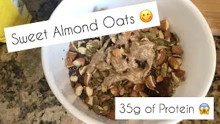 SWEET ALMOND OATS | 35g of Protein