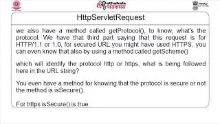 HTTP specific API for Servlets