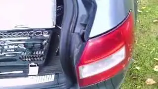 How to remove the taillight and change the bulb