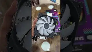 RGB Coolesr cup fan 👌 #gaming #cpu #gaminglaptop #viral #shortsfeed #shorts #short