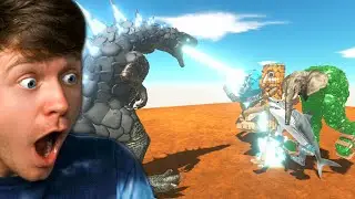 GODZILLA vs ITALIAN BRAINROT!? - Animal Revolt Battle Simulator