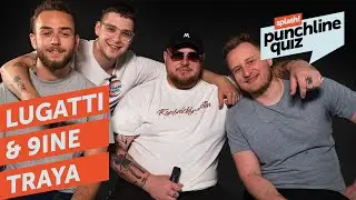 Lugatti & 9ine & Traya im Punchline Quiz