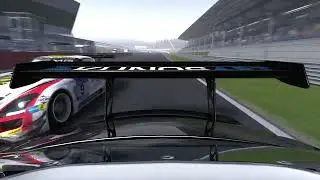 Austrian GT3 Driver gets pit maneuvered into the wall.