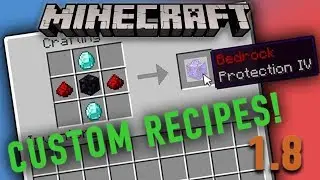 CustomCrafting 1.0.0  CUSTOM RECIPES! ►  Minecraft Spigot Plugin [1.8]
