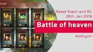 Legacy Of Discord - Reset 27th Jan - Battle of Heaven - Best RC