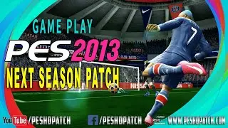 PES 2013 Next Season Patch 2021 Gameplay Paris Saint Germain vs Barcelona