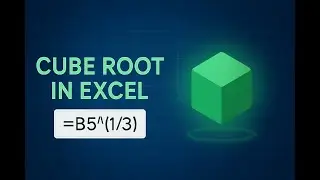 The Excel Formula That Solves Cube Roots Instantly