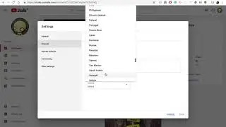 How to change youtube country 2019 in Studio Beta