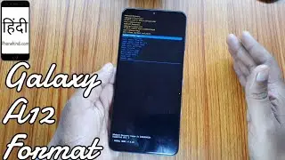 How to Format Galaxy A12, Recovery Mode Method