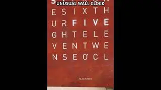 Unusual Clock #shorts