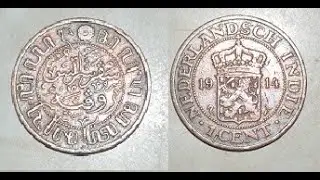 1 Цент 1914. Голландская Ост-Индия. Аукционы на Ebay.