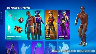 50 RAREST Fortnite Items!
