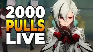 2000+ ARLECCHINO PULLS LIVE | Genshin Impact Deutsch