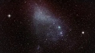 Малое Магелланово Облако (Small Magellanic Cloud) - убегающая галактика-спутник Млечного Пути