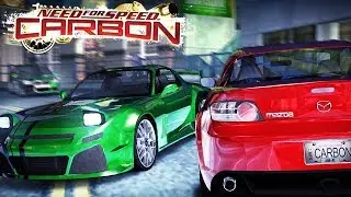 ОУУУ ДА! ШАЛЬНАЯ MAZDA RX-8 С НАЧАЛА ИГРЫ! ПРОХОЖДЕНИЕ NFS: CARBON #1