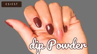 Effortless Elegance: Mastering the Easiest Dip Powder Nails Technique!
