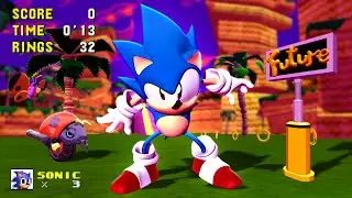 Sonic CD Expansion in Sonic World DX