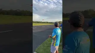 RC airplane engine off FAST pass at Horizon RC Fest. Join us June 9-10 at Eli Field, Monticello, IL