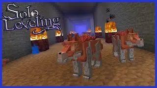 FINALLY SOME HIGHER LEVEL DUNGEONS! Minecraft Solo Leveling Mod Episode 11