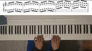 Hanon Piano Exercise No.1