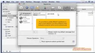 How to create and manage signatures in Apple Mail
