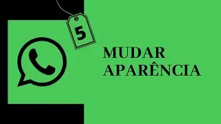 MENU DE CONVERSAS. TROCAR APARÊNCIA DO WHATSAPP E CONSULTAR CONFIGURAÇÕES DE BACKUP