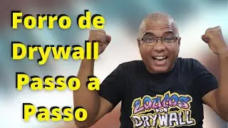 Como Fazer Um Forro de Drywall Passo a Passo - Rebaixamento de Gesso