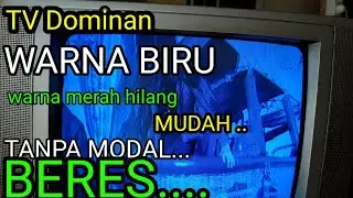 TV Picture Turns Blue 🔵 Red Color Disappears ❌ Easy Fix Without Capital!!