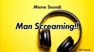 Man Screaming | CEEDAY | Meme Sound Effects (HD) | MIC Sounds