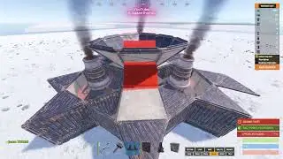 Rust : Новый Дом Печка 3х / FurnaceBase 31 rockets