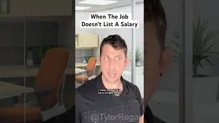 When The Job Doesn’t List A Salary #shorts