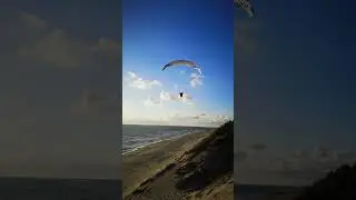 Fly@Dunes Love Soaring in SeaBreeze #gleitschirm #paragliding #parapente #paraglidinglove #airborne
