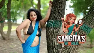 BONG BEAUTY IN OUTDOOR FEAT PAPIYA SAREE FASHION VLOGS 