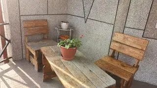 VLOG Навожу порядки на балконе, теперь так уютно! Оля накрасила ногти. Сезон обедов на улице открыт!