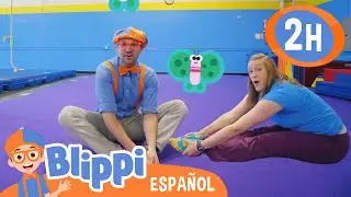 ¡Diversión de Circo con Blippi! Trampolines y Aros Mágicos | Blippi | Moonbug Kids - Parque en Vivo!