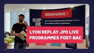 Journée portes ouvertes live - Post Bac - Campus de Lyon