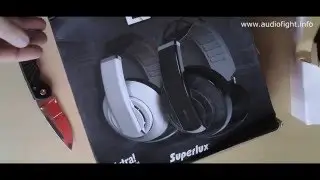SUPERLUX HD681 EVO, AUSDOM S10, AUSDOM AH861. UNPACKING.