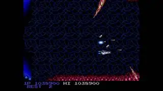 PC Engine - Salamander Expert Difficulty 1cc Practice [MiSTer FPGA]