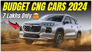 सस्ती SUVs🤩: 5 Most Affordable CNG SUVs To Buy In 2024👌🔥