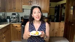 Easy Sugar Free Keto Clafoutis with raspberries