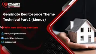 Geminate Realtospace Theme - Technical Part 2 (Menus)