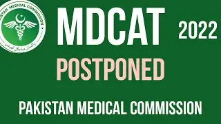 MDCAT 2022 Postponed II MM Netcafe Online