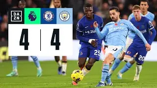 Chelsea vs Manchester City (4-4) | Resumen y goles | Highlights Premier League